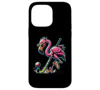 Flamingo Field Hockey Stick Sunglasses Splash Case for iPhone 14 Pro Max