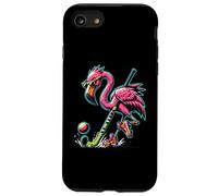 Flamingo Field Hockey Stick Sunglasses Splash Case for iPhone SE (2020) / 7/8