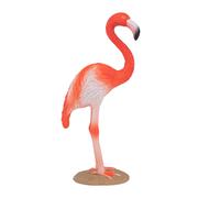 Flamingo Figurine Pink 5x5x9.5cm Realistic Exotic Bird Collectible Figure Decor