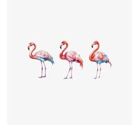 Flamingo Firebird Colorful Stickers, Waterproof And Long-lasting Wrist And Ankle Suitable For Women Temporary Tattoos, Fake Tattoo(4pcs)