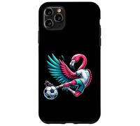 Flamingo Football Striker 11 Kicking Soccer Ball Case for iPhone 11 Pro Max