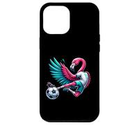 Flamingo Football Striker 11 Kicking Soccer Ball Case for iPhone 12 Pro Max