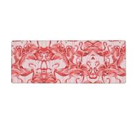 Flamingo Gaming Desk Mat, Wide Surface Desk Pad for Keyboard, Mouse and Improved Gaming Stability