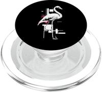 Flamingo Geometric Art Animal Lover Summer Men PopSockets PopGrip for MagSafe