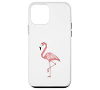 Flamingo Geometry Design Origami Look Pocket Print Case for iPhone 12 mini