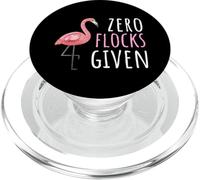 Flamingo Gift Zero Flocks Given PopSockets PopGrip for MagSafe