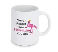 Flamingo Gifts Ceramic Mug Pink Flamingo Gifts for Women Girls Flamingos Inspirational Gift for Birthday Christmas Xmas Valentines Easter Graduation Mothers Day Useful Motivational Gift for Friends