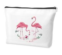 Flamingo Gifts for Women Girl Flamingo Gift Bag Animal Themed Gifts for Friend Woman Funny Makeup Bag Gift Cosmetic Bags Christmas Birthday Presents