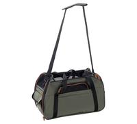 Flamingo Gisel Green Carry Bag, 48x25x33 Cm, Dog Transport Safe & Stylish