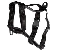 Flamingo H-Dish Zorba Black, Adjustable, Reflective, Dog Safety