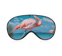 Flamingo in Water Sleep Mask Eye Mask Eye Masks for Sleep Sleep Masks for Women Men Travel Eye Mask Adjustable Sleeping Mask Sleep Mask Blackout Cute Sleep Mask