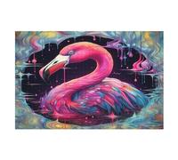 Flamingo Jigsaw Puzzles for Adults 1000 Pieces Puzzle Brain Teaser And Children Premium Quality Wooden （75×50cm）