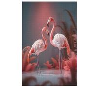 Flamingo Jigsaw Puzzles for Adults 1000 Pieces Puzzle Brain Teaser And Children Premium Quality Wooden 78×53cm