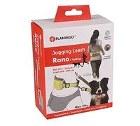 Flamingo JOG.LEASH+WAIST BELT RONO YELL LEASH 155-250/BELT 79,5-140CM