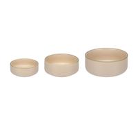 FEEDING AND DRINKING BOWL LADO ROUND BEIGE 19x7,5CM 1500ML