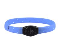 Flamingo LED Collar Visio Light Jumbo Blue, Splash Resistant, 35-64 Cm