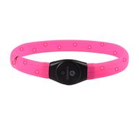 Flamingo LED Collar Visio Light Jumbo Pink, Splash Resistant, 35-64 Cm