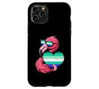Flamingo LGBT Heart MLM Pride MLM Flag Gay Male Flag Case for iPhone 11 Pro