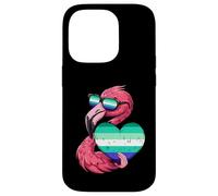 Flamingo LGBT Heart MLM Pride MLM Flag Gay Male Flag Case for iPhone 14 Pro