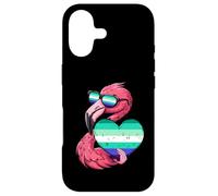 Flamingo LGBT Heart MLM Pride MLM Flag Gay Male Flag Case for iPhone 17
