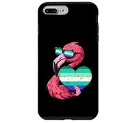 Flamingo LGBT Heart MLM Pride MLM Flag Gay Male Flag Case for iPhone 7 Plus/8 Plus