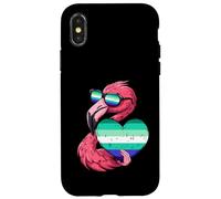 Flamingo LGBT Heart MLM Pride MLM Flag Gay Male Flag Case for iPhone X/XS