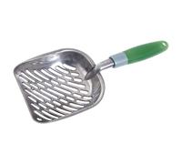 Flamingo Litter Scoop Zora 35 Cm Metal Black/Silver For Cat Supplies