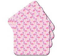 Flamingo Madness - Pink Design Coaster/Set of 4 Coasters