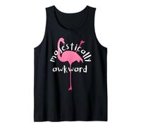 Flamingo - Majestically Awkward Weird Nerd Funny Gift Tank Top