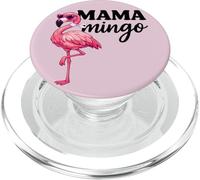 Flamingo Mama Mingo Cute Mom Humor PopSockets PopGrip for MagSafe
