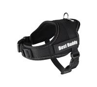 Flamingo Dog Harness Pluto Black M 50-66cm 60-80cm 13cm 38mm