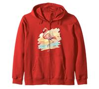 Flamingo Mindset - Joy in Being Yourself Zip Hoodie
