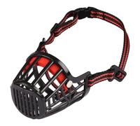 Flamingo Muzzle Silas Black for Dog - Click Lock, Comfort, Plastic