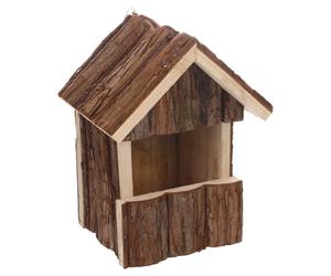 Flamingo Nesting Box Gancha Wood 15, 5x13x20 CM for Garden Birds Rain Protection