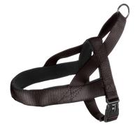 Flamingo Norwegian Harness Abbi Black, Continuously Adjustable For Dogs