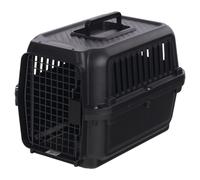 Flamingo Olivia Black Travel Crate Wire Cage For Dogs 33.5 x 50 x 34.5 cm