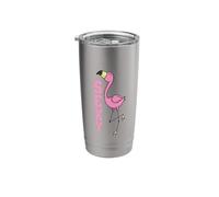 Flamingo on one Leg Sexy Stainless Steel Insulated Tumbler