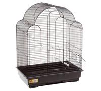 Flamingo Parakeet Cage Bali Black 42x30x58 cm With Drawer