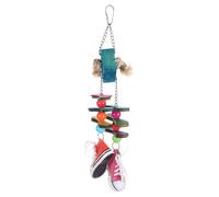 Flamingo Parakeet Toy Boko Colorful With Rope, 10X5X35Cm, Suspension System