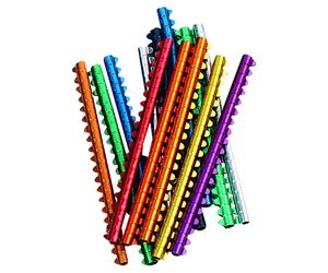 Flamingo Parrot Leg Rings, Metal, Numbered, Waterproof, 100 Pieces