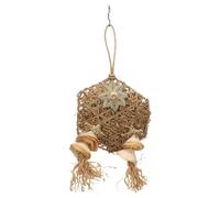 Flamingo Parrot Toy Luz Brown 32cm - Natural Toy for Birds
