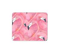 Flamingo Pattern Pink Cute Mouse Mat Pad - Animal Bird Art Computer #14292
