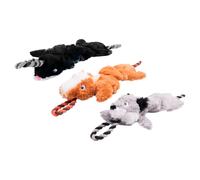 Flamingo Plush Toy With Rope 53 Cm For Dogs Elastic Durable Long-Lasting