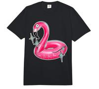 Flamingo Pool Float Pink Toy Comfort Colors Adult Heavyweight T-Shirt