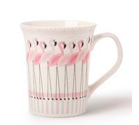 Flamingo Print Ceramic Mugs 350ml Assorted Flock Designs