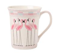 Flamingo Print Ceramic Mugs 350ml Assorted Flock Designs