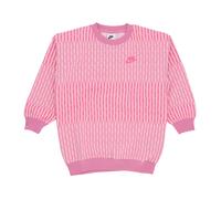 Flamingo Print Oversize Crewneck Sweatshirt- female- Nike- Kids Sweatshirts- Pink- S- Kids S