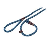 Flamingo Pull Stop Leash Blue 165 Cm Adjustable Nylon For Dogs