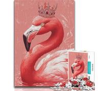 Flamingo Queen 2000 Piece Jigsaw Puzzle for Adults Teens,Challenging Game Gifts for Is Ideal As A Gift for The Whole Family 70x100cm