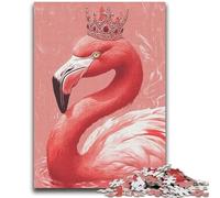 Flamingo Queen Jigsaw Puzzles for Teenagers 2000 Pieces,Challenging Game Gifts for Is Ideal As A Gift for The Whole Family (70X100cm)